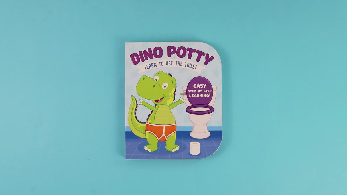 Dino Potty - Learn To Use The Toilet - Children’s Board Book