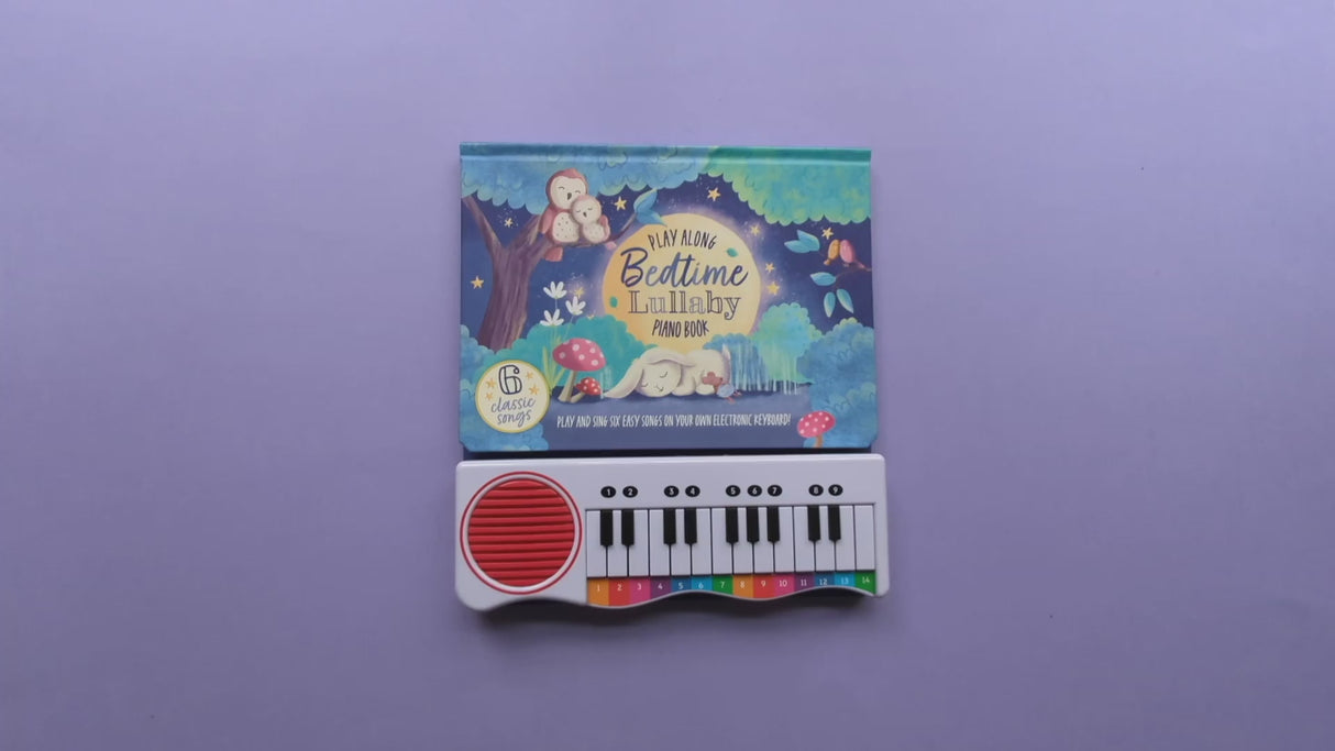 Bedtime Lullaby - Colour-Coded Piano Book