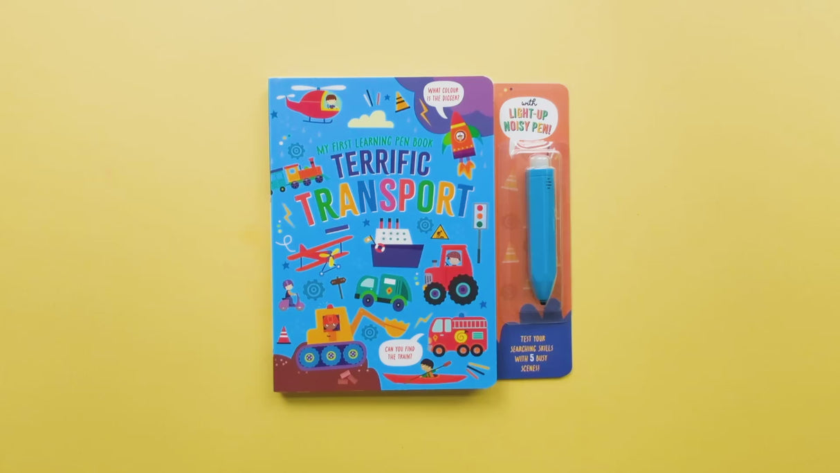 My First Learning Pen Book – Terrific Transport