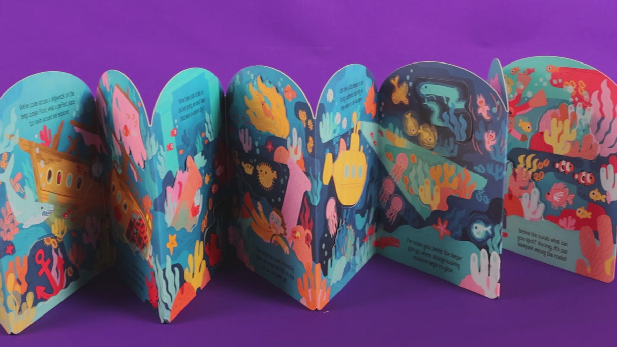 Ocean Explorers – Fold-Out Concertina Book