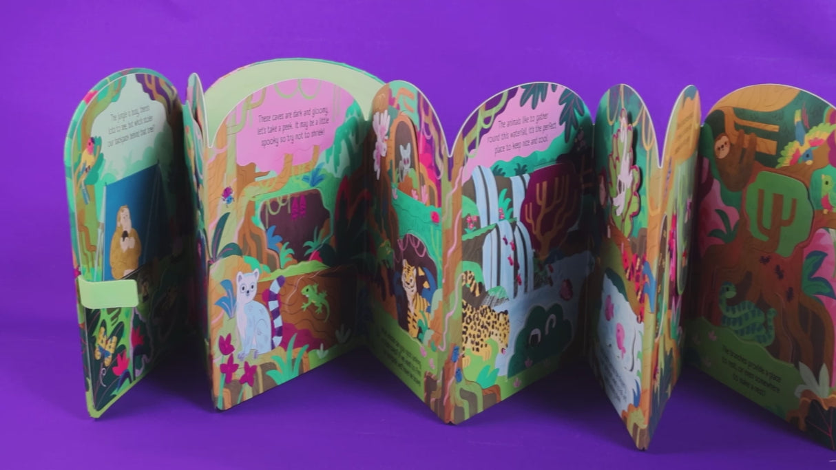 Jungle Explorers – Fold-Out Concertina Book