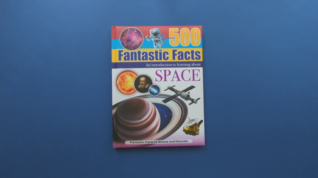 500 Fantastic Facts - Space - Children's Reference Book - STEM Learning