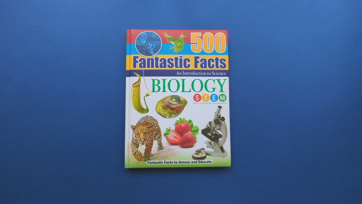 500 Fantastic Facts - Biology - Children's Reference Book - STEM Learning