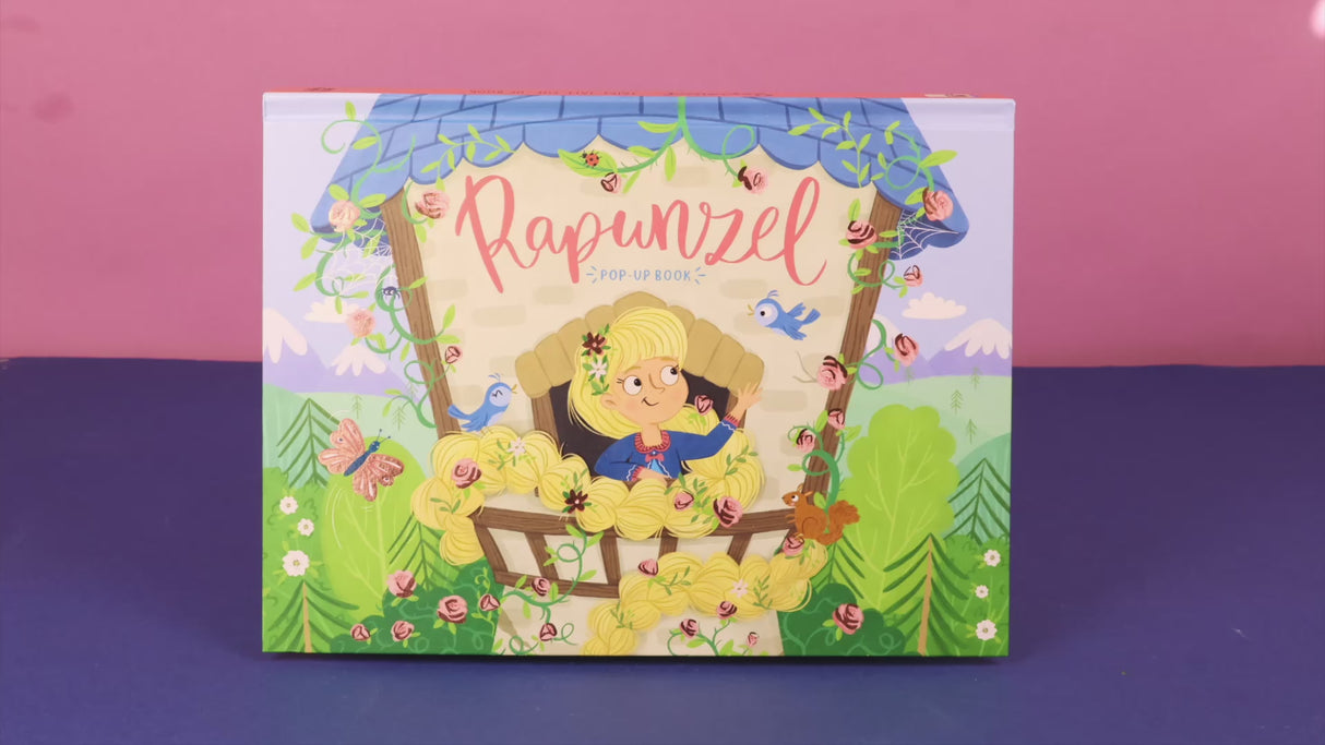 Rapunzel - Children’s Fairy Tale Pop-Up Book