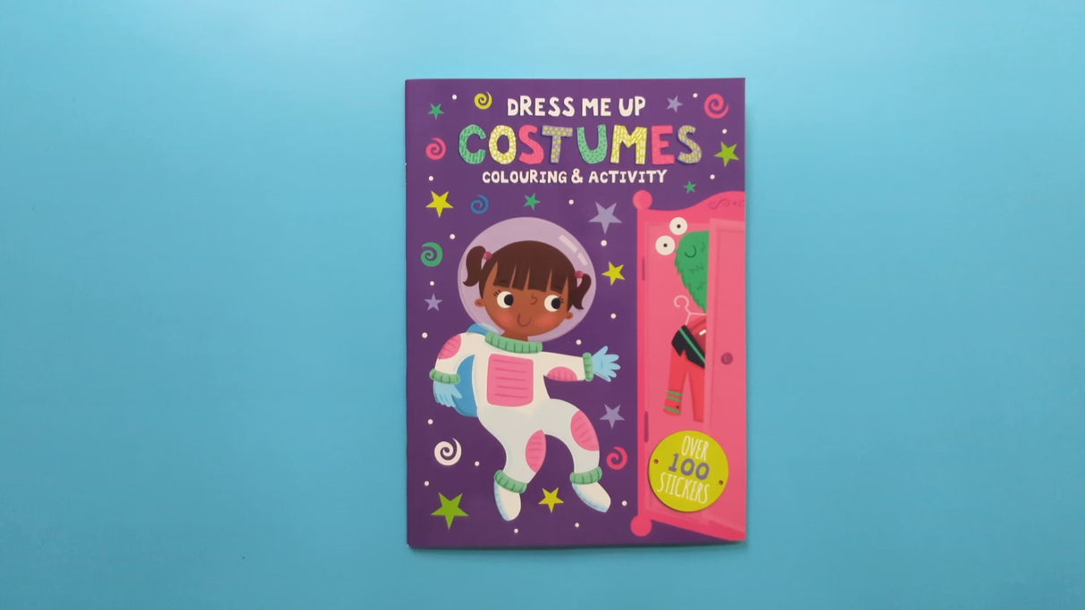 Dress Me Up Colouring & Activity Book - Costumes